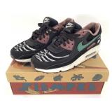 Air Max 90 SE Black/Green Noise-Sail Wmns Sz 12