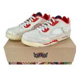 NOS Air Jordan 5 Retro Low CNY Sz 10 Sail Red YL