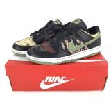 NOS Nike Dunk Low SE Blk Crazy Camo Sz 10