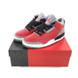 Air Jordan 3 Retro U Varsity Red Mens Sz 10