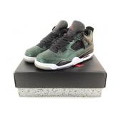 RARE Air Jordan 4 Retro Lake Green w Laser Print