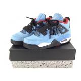 Travis Scott 4 Retro University Blue/Blk M10