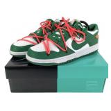 Off-White x Nike Dunk Low White/Green Mens Sz 10