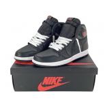 Air Jordan 1 Retro High OG Blck/Gym Red Mens 10