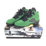Air Jordan 5 Retro SE Apple Green/Blk Mens Sz 10