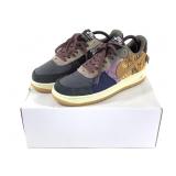 Travis Scott Air Force 1 Low M9.5 Rice WH BL BRN
