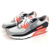 Nike Air Max 90 Wht/Blk/Gry/Red Size 10 Men