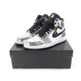 RARE Air Jordan 1 Retro Hi Think 16 Chrome M10