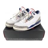 Air Jordan 3 Retro OG Sz 10 WH / Fire Red True BL