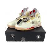 RARE Air Jordan 5 Retro SP Yellow/White-Muslin M10