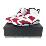 Air Jordan 6 Retro Sz 10 Wht / Carmine - Blk