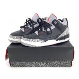 Air Jordan 3 Retro OG Sz 10 Black Cement Grey