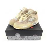 Off White Air Jordan 4 Retro SP Sail/Muslin W11.5
