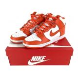 Nike Dunk HI Retro White/Orange Blaze Mens Sz 10