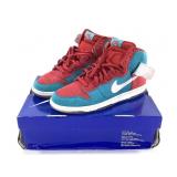 Nike Dunk High Premium SB Vars. Rd WH TRQ Sz 10.5