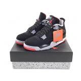 Air Jordan 4 Retro Fire Red/Cement Grey Mens Sz 10