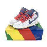 Nike SB Dunk High Pro QS Sail OceanFog Rd WH Sz 10