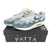 Nike Air Max 1 / P Silver Noise Aqua Mens Sz 10