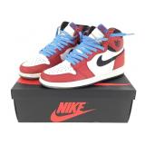 Air Jordan 1 Retro High OG Sz 10 Red Blk WH Bl