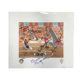 Bob Knight Signed Looney Toon Print 1/3