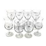 Indy 500 / Brickyard 400 Stemware