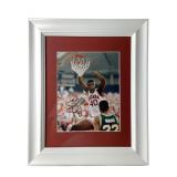 Framed IU Calbert Cheaney Autographed Photo