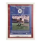 Framed Movie Poster - This Old Cub - Autographed