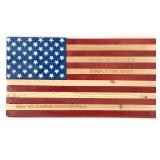 BGCB Knight Tribute Wood Plaque American Flag