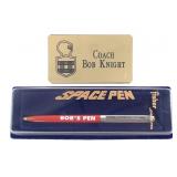 BGCB Coach Bob Knight Magnetic Name Tag & Pen