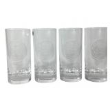 1998 NCAA Final Four Glasses - Lead Crystal