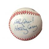 Autographed Baseball - Harry Caray - Lot 12 of 13