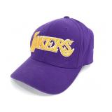 LA Lakers Snapback Ball Cap - Purple