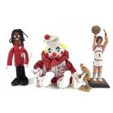 BGCB Knight Hand Crafted Signed I.U. BB 3 Figurine