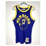#17 Chris Mullin NBA Warriors Jersey