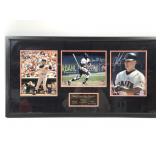 Framed SF Giants Pictures with Autographs