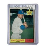 1961 Billy Williams Topps Rookie Baseball Card