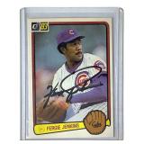 Signed 1983 Fergie Jenkins Donruss Baseball Card