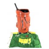 Golf Bag Trash Can / Flags / Swing Trainer