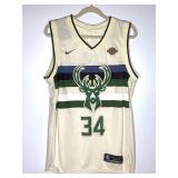 #34 Giannis Antetokounmpo NBA Bucks Jersey