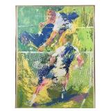 LeRoy Neiman Match Point Silk Screen Print