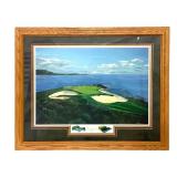 Signed Golf Course Framed Print - Dream Course