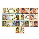 1955 Topps Partial Set - Zimmer, Black, Rizzuto+