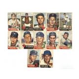1953 Topps Partial Set - Ford, Kinder, Sauer +