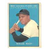 1961 Topps Willie Mays MVP #482
