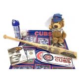 Cubs Collectable - Bat, Autograph Ball, Coin, Book