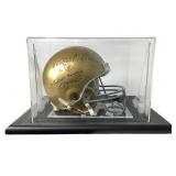 1979 Cotton Bowl Signed ND Helmet - Montana Haines