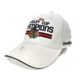 2013 Stanley Cup Champions Blackhawks Cap - Wht