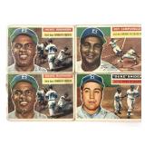 1956 Topps Robinson, Campanella & Snider