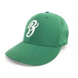Green Ventilated Cap w/ White B
