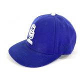 Vin Scully High Relief Snapback Ball Cap - Blu